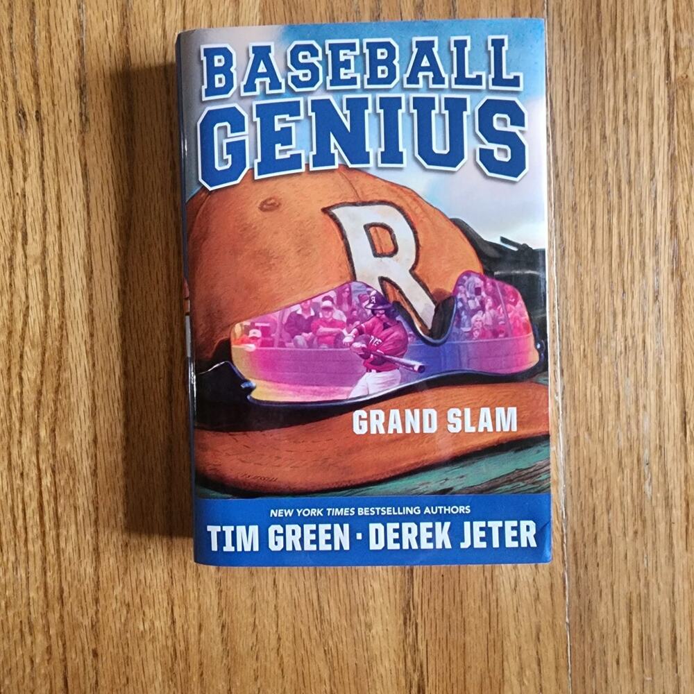 Baseball Genius Grand Slam Hardcover Children's Fiction Chapter Book Series #3